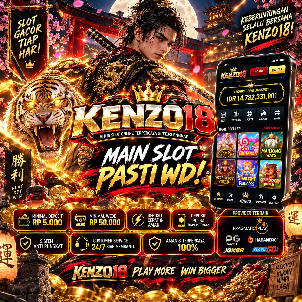 KENZO18 : Situs Toto Online Masa Kini dengan Login Ringkas dan Pasaran Populer